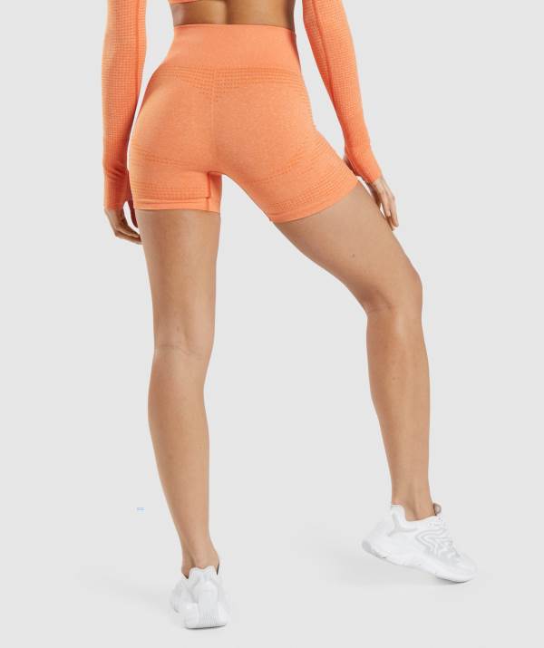 Damske Šortky Gymshark Vital Seamless 2.0 Marhule Oranžové | YM8513270